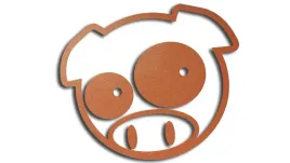 wycinana-naklejka-pig-swinka-swinia-subaru-miedziana