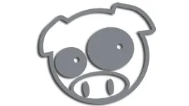 wycinana-naklejka-pig-swinka-swinia-subaru-szara
