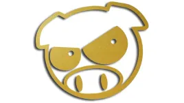 wycinana-naklejka-pig-swinka-swinia-zla-subaru-zlota