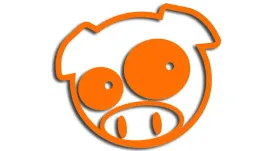 wycinana-naklejka-pig-swinka-swinia-subaru-pomaranczowa