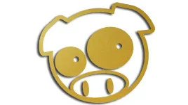 wycinana-naklejka-pig-swinka-swinia-subaru-zlota