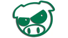 wycinana-naklejka-pig-swinka-swinia-zla-subaru-zielona