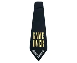 krawat-game-over-10x32cm