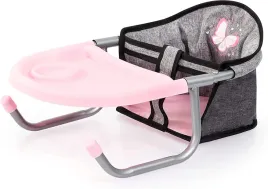 bayer-fotelik-siedzisko-do-karmienia-lalki-stolik-szary-motylek