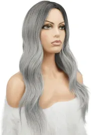 peruka-wlosy-syntetyczne-krecone-loki-falowane-kolor-ombre-szary-55-cm