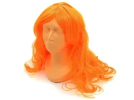 peruka-dluga-neonowy-pomarancz