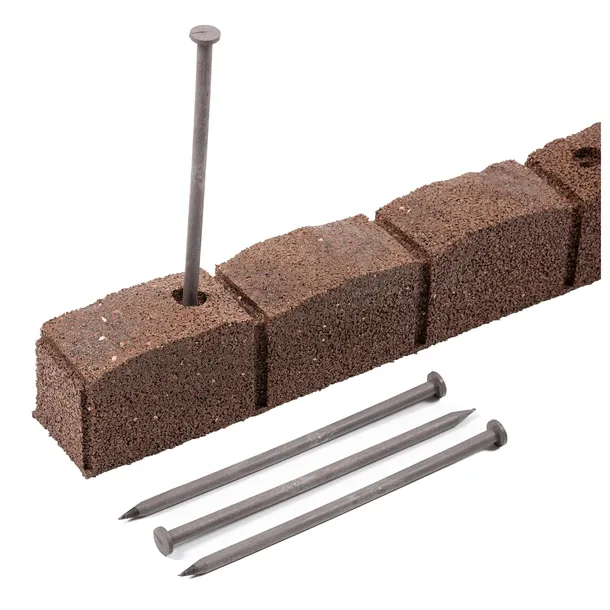 OBRZEŻE TRAWNIKOWE PALISADA OGRODOWA PEŁNA KRAWĘŻNIK BORDER 120cm