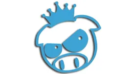 wycinana-naklejka-pig-swinka-swinia-korona-subaru-blekitna
