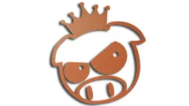 wycinana-naklejka-pig-swinka-swinia-korona-subaru-miedziana
