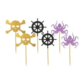 pikery-pirackie-z-osmiornica-mix-8-cm-6-szt