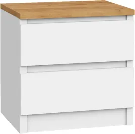szafka-nocna-stolik-nocny-40cm-2-szuflady-bialy-dab-craft