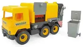 wader-32123-middle-truck-smieciarka-zolta