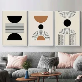 obraz-plakat-na-sciane-bez-ramy-50x70cm-w-stylu-boho-wzor-geometryczny-3szt
