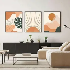 obraz-plakat-na-sciane-na-plotnie-bez-ramy-3x-60x90cm-w-stylu-boho-rosliny