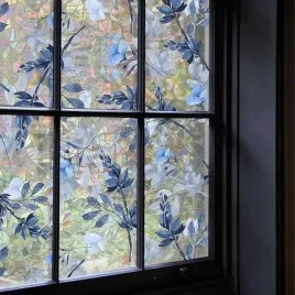 folia-okienna-nieprzejrzysta-samoprzylepna-75x300cm-wzor-niebieskie-liscie