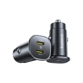 ladowarka-samochodowa-baseus-gotrip-2-x-usb-c-30w-czarna