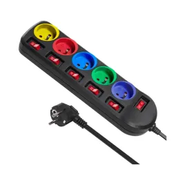 listwa-zasilajaca-maclean-mce204m-5-gniazd-15-m-wielokolorowy