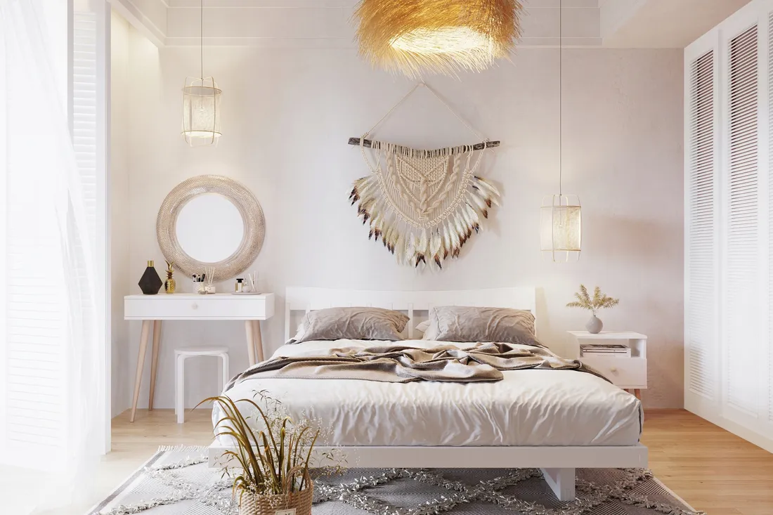 regal-boho-drewniane-nogi-bialy-mat
