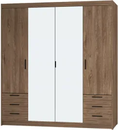 szafa-elena-4d-6s-lustro-szafa-z-lustrem-szuflady-polki-drazek-dab-lefkas