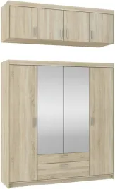 szafa-elena-4d-2s-lustro-nadstawka-dab-sonoma