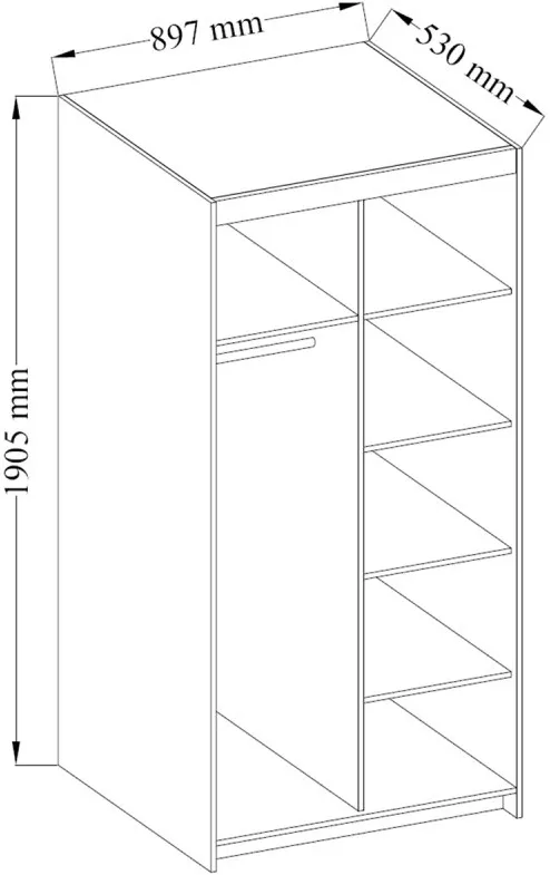 szafa-elena-2d-lustro-nadstawka-biala