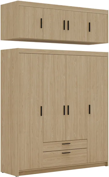 szafa-elena-4d-2s-nadstawka-biala-stan-nowy-kolor-mebla-bialy