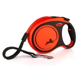 smycz-dla-psa-flexi-xtreme-tasma-pomaranczowa-roz-m-5-m-35-kg