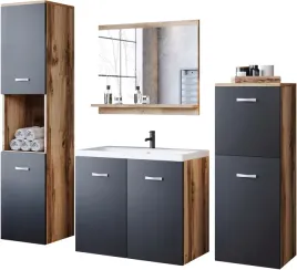 meble-lazienkowe-malo-lustro-umywalka-dab-wotan-czarny-grafit