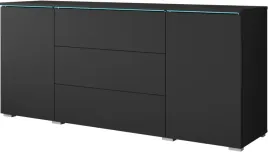 komoda-vera-150-czarny-grafit
