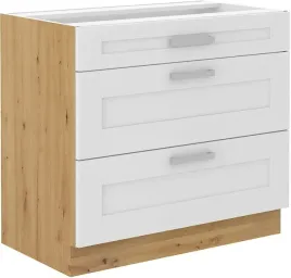 szafka-kuchenna-luna-80-d-3s-bb-biala-dab-artisan-nowosc