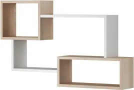 polka-wiszaca-trio-005-bialy-dab-sonoma