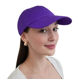 czapka-z-daszkiem-pieciopanelowa-plazowa-wygodna-fioletowa