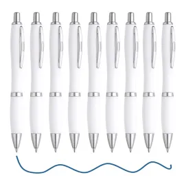 10x-dlugopis-abs-z-przyciskiem-dopasowany-uchwyt-szkolny-niebieski-tusz
