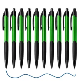 10x-dlugopis-abs-premium-z-przyciskiem-wygodny-uchwyt-szkolny-zielony