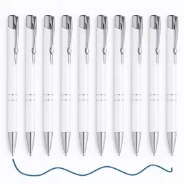 10x-dlugopis-aluminiowy-premium-z-przyciskiem-wklad-jumbo-szkolny-bialy