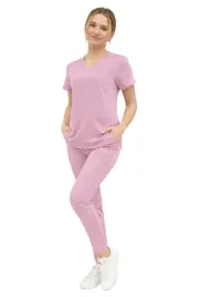 komplet-medyczny-pudrowy-roz-basic-premium-roz-s