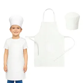 zestaw-malego-kucharza-da-dzieci-fartuch-czapka-kucharska-bialy