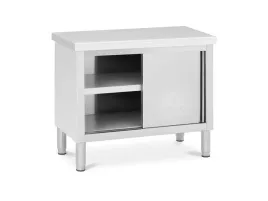 stol-gastronomiczny-blat-roboczy-100x50cm-do-330kg-z-szafka-stal-nierdzewna