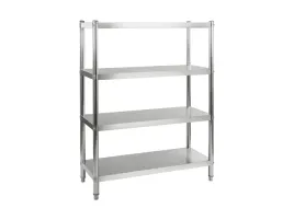 regal-gastronomiczny-120x485x155cm-4-polki-4x150kg-stal-nierdzewna