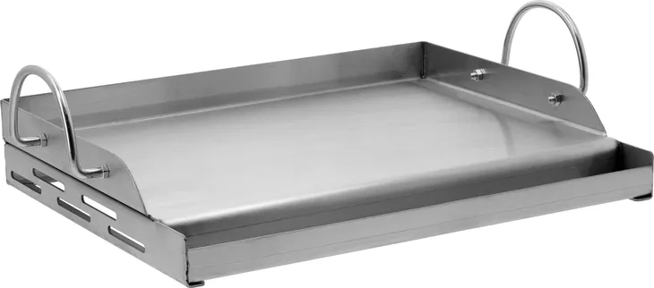 PŁYTA Grillowa PATELNIA PLANCHA NA GRILL GAZOWY 40x32 YATO Stal Nierdzewna