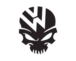 naklejka-vw-volkswagen-czaszka