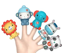 fisher-price-figurki-zwierzatka-pacynki-5szt