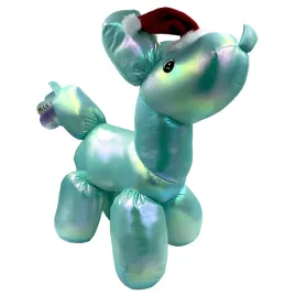 elefun-pluszowy-pies-balonowy-efekt-holo-zielony-wysokosc-50cm
