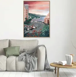 monaco-circuit-by-goed-blauw-obraz-40x30cm