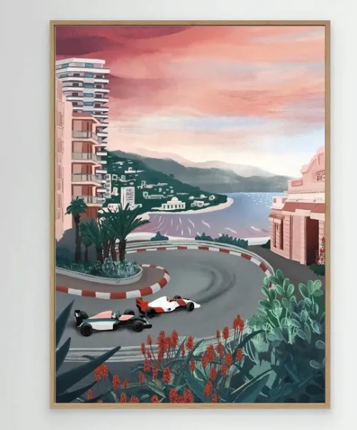 monaco-circuit-by-goed-blauw-obraz-40x30cm