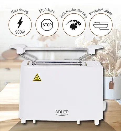 ad-3223-toster-2-kromki-marka-adler-stan-nowy