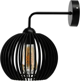 lampa-scienna-1x-e27-kinkiet-led-nad-lustro-z-kloszem-drewnianym-czarnym