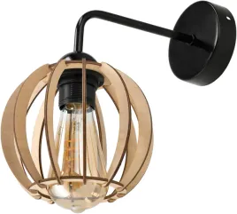 lampa-scienna-1x-e27-kinkiet-loft-edison-led-nad-lustro-drewniana