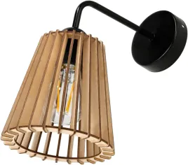 kinkiet-scienny-led-1x-e27-loft-edison-led-nad-lustro-drewniany-stozek