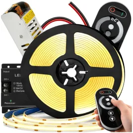 zestaw-tasma-led-neon-cob-12v-5m-4000k-biala-neutralna-zasilacz-60w-pilot